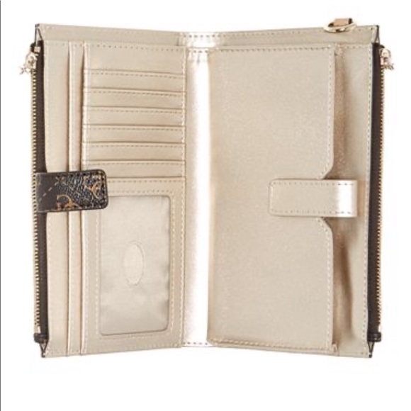 GUESS Maxxe Double-Zip Organizer Wallet - Picture 2 of 5